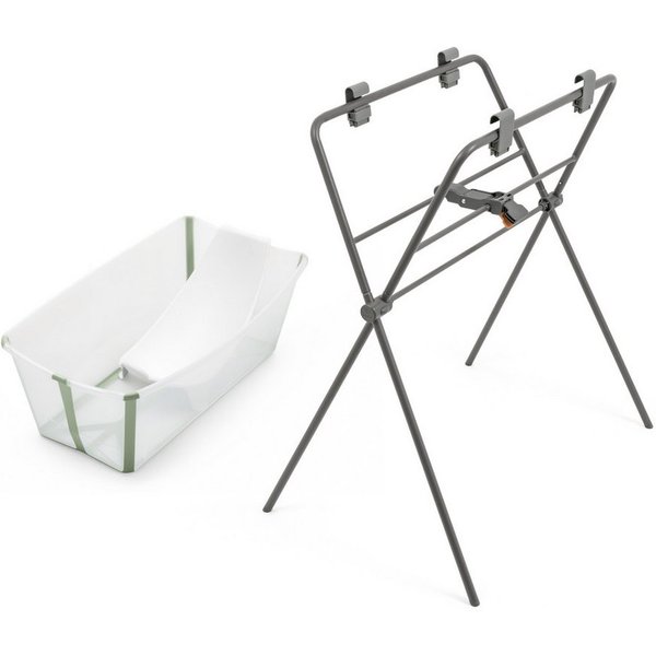 Stokke Babybadewanne Flexi Bath®, Stand und Newborn Support Bundle, (Set)