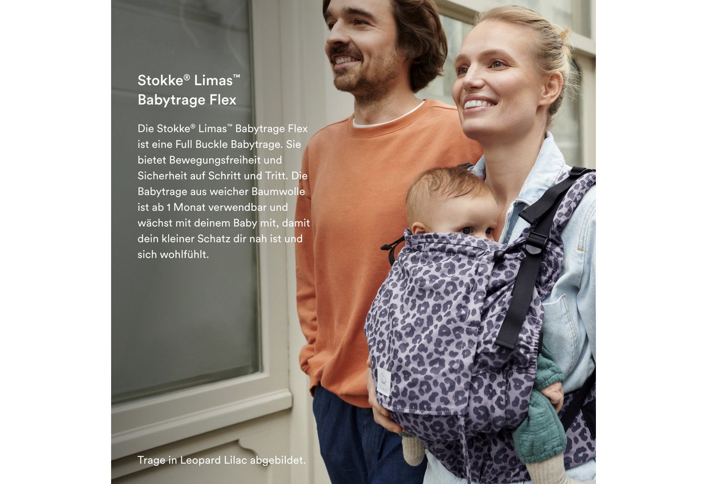 Stokke Babytrage Limas™ Babytrage Flex, Full Buckle für optimalen Komfort & Halt – Bild 3 von 5