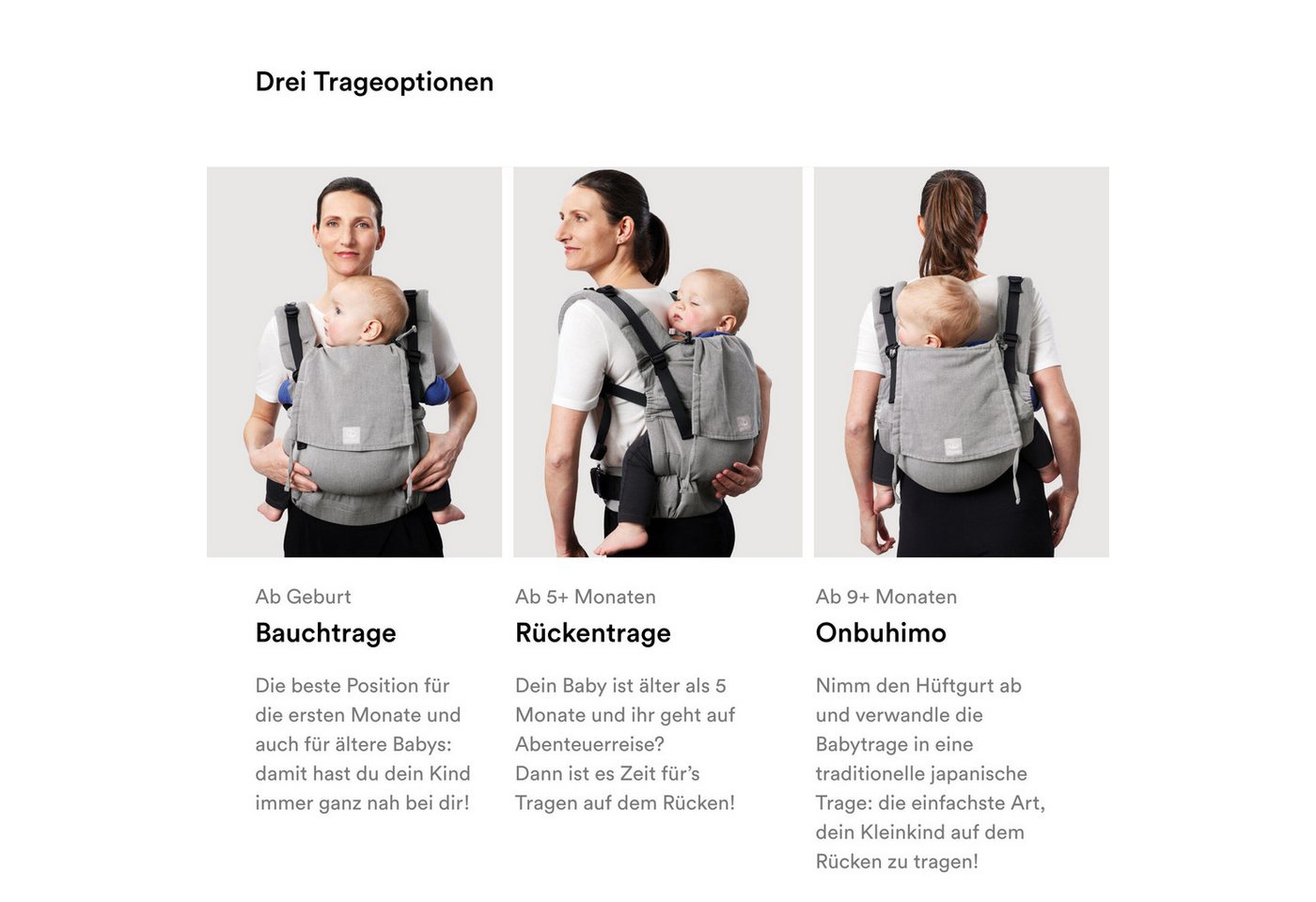 Stokke Babytrage Limas™ Babytrage Flex, Full Buckle für optimalen Komfort & Halt – Bild 4 von 5
