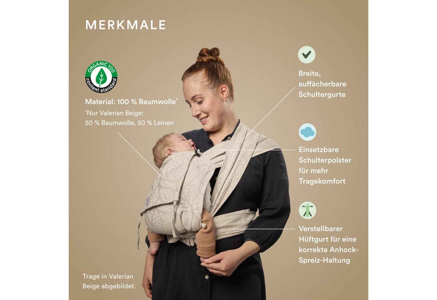 Stokke Babytrage Limas™, Kombi-Babytrage für optimalen Komfort & Halt – Bild 2 von 5
