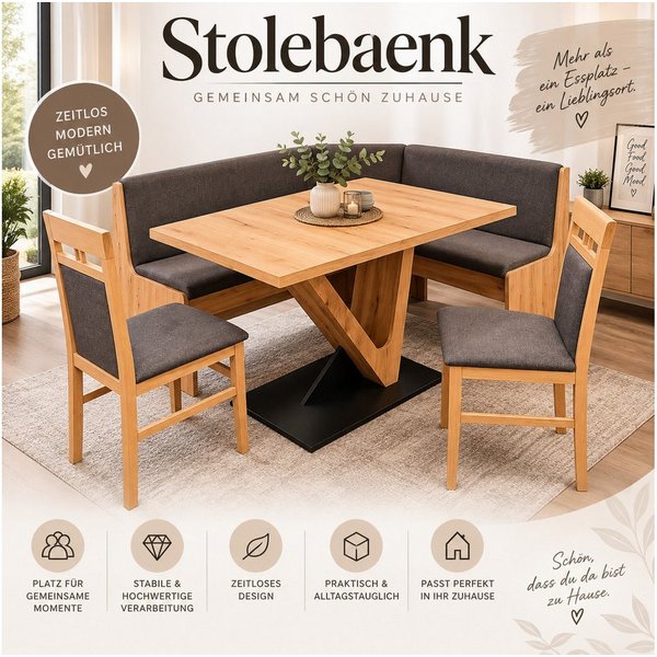 Stolebaenk Eckbankgruppe Leipzig EBG MXIBAR Portland