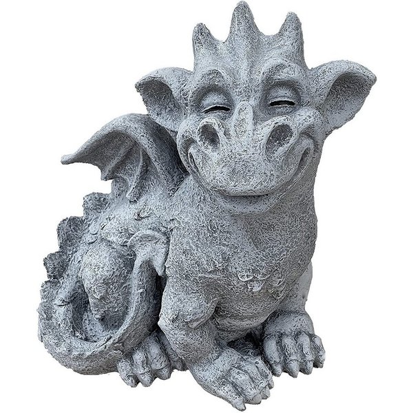 Stone and Style Gartenfigur Frostfeste Steinfigur Drache Cristiano
