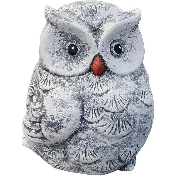 Stone and Style Gartenfigur Frostfeste Steinfigur Eule Hedwig