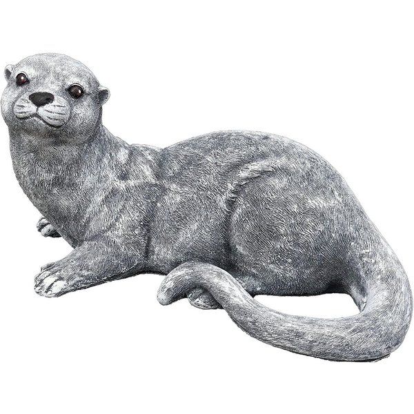 Stone and Style Gartenfigur Frostfeste Steinfigur Otter