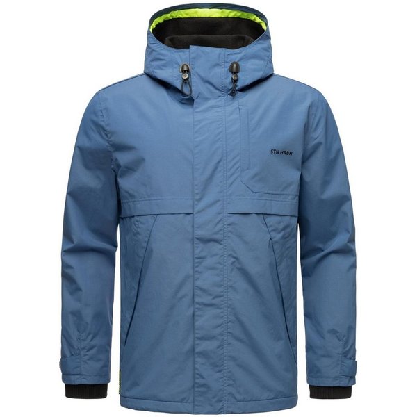 Stone Harbour Regenjacke Zanjaar Herren Übergangsjacke mit Fleece-Futter