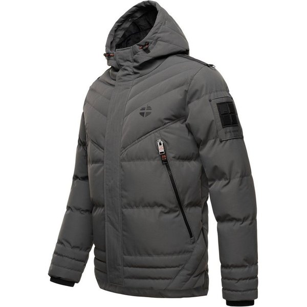 Stone Harbour Steppjacke Romaan gesteppte Winterjacke mit Kapuze