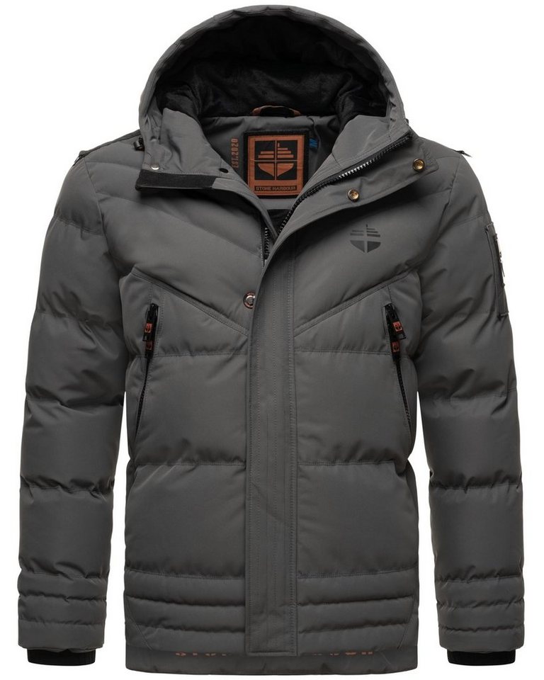 Stone Harbour Steppjacke Romaan gesteppte Winterjacke mit Kapuze – Bild 2 von 5