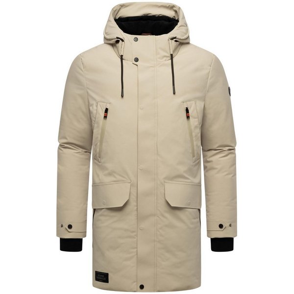 Stone Harbour Wintermantel Kitraan XX Langer Herren Winterparka mit zahlreichen Taschen