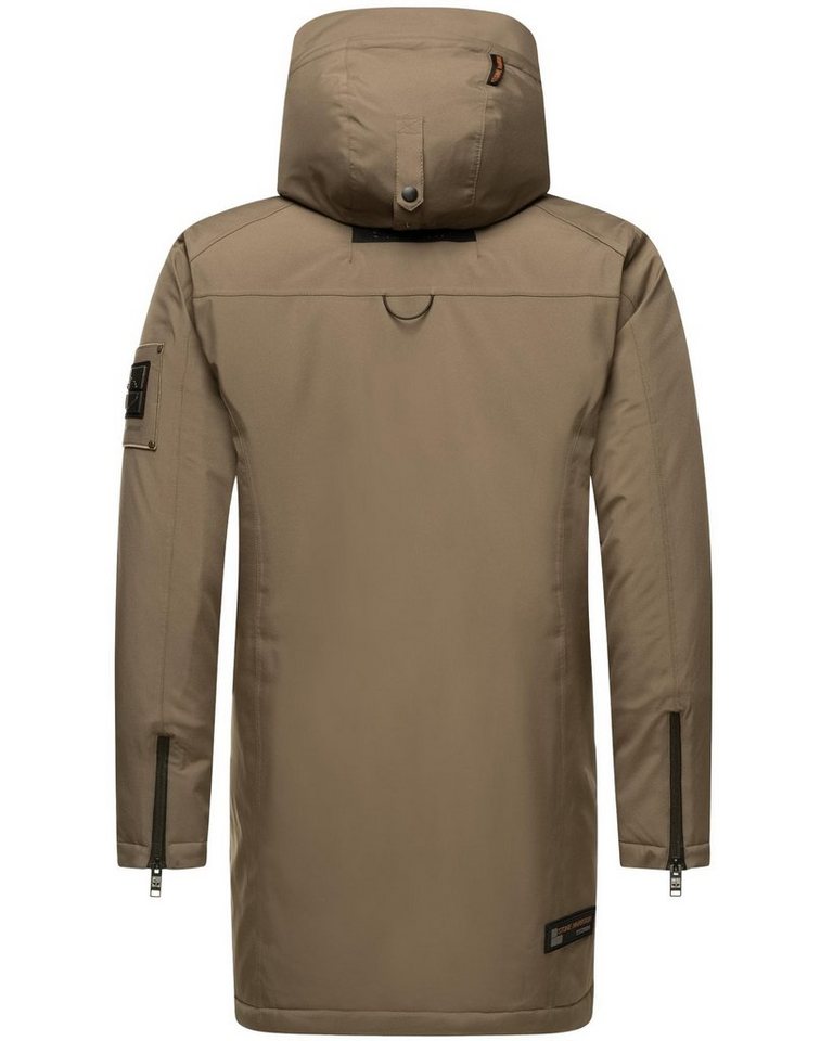 Stone Harbour Wintermantel Ragaan modischer Herren Winterparka mit Teddyfell Futter – Bild 3 von 5