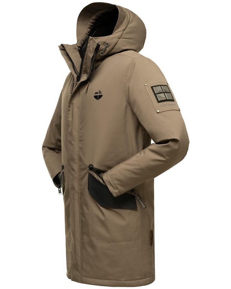 Stone Harbour Wintermantel Ragaan modischer Herren Winterparka mit Teddyfell Futter – Bild 5 von 5
