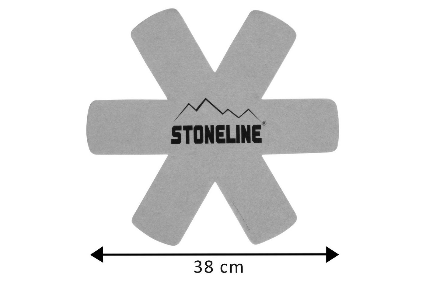 STONELINE Kochbesteck-Set Pfannenschutz-Set, 2 teilig, grau (2-tlg) – Bild 3 von 5