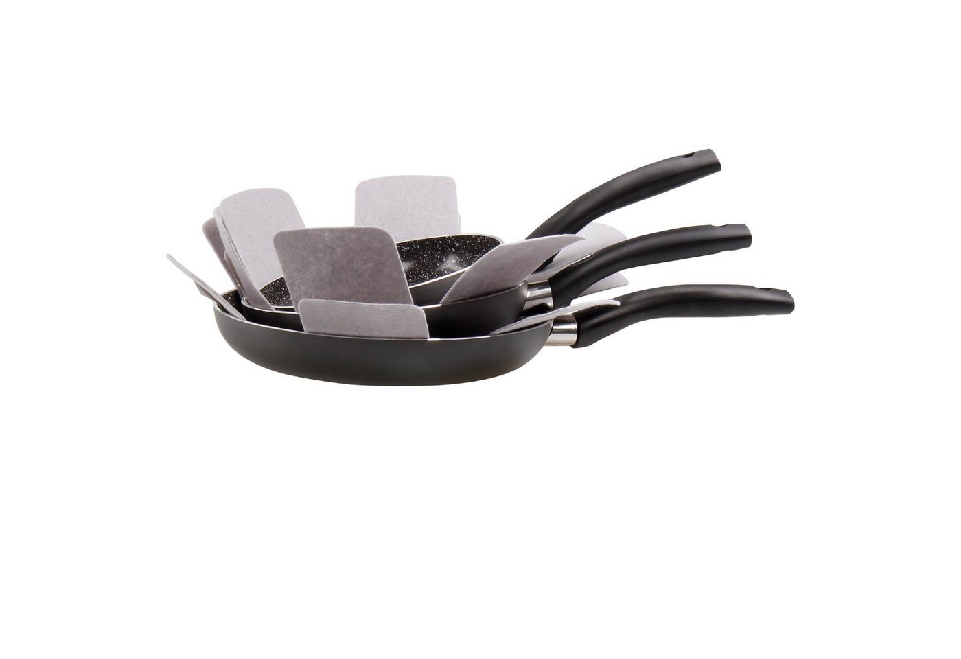 STONELINE Kochbesteck-Set Pfannenschutz-Set, 2 teilig, grau (2-tlg) – Bild 5 von 5