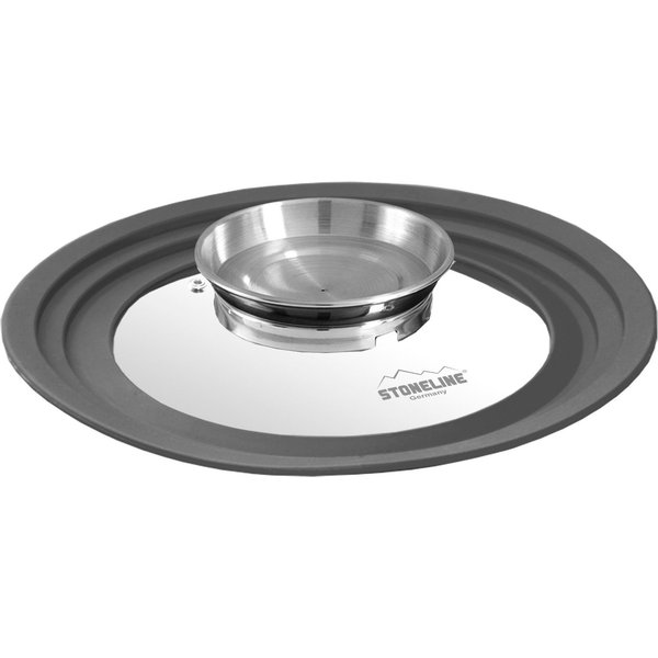STONELINE Universaldeckel, mit Silikonrand, für 16/18/20 cm