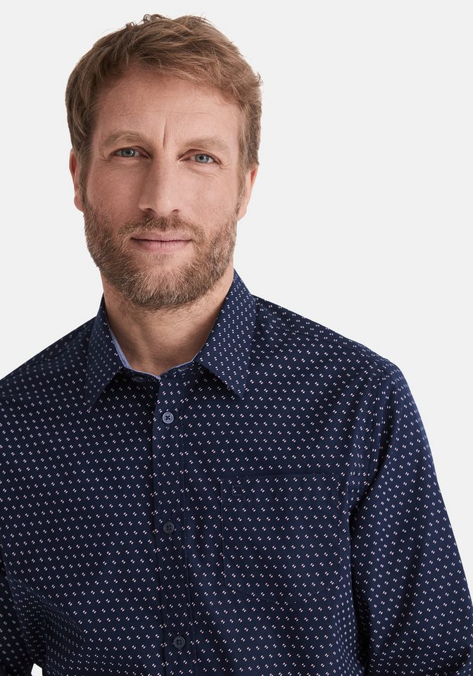 Stooker Men Langarmhemd HUGH Hemd Langarm Regular Fit Langarm Hemd Regular Fit für Herren – Bild 3 von 4