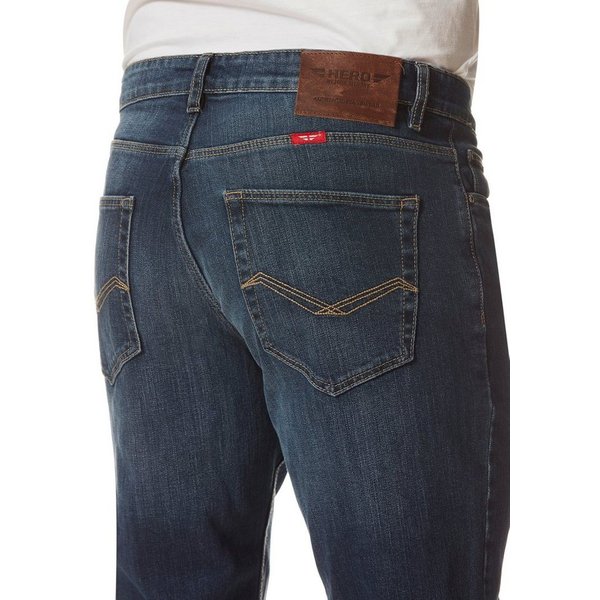 Stooker Men Straight-Jeans HERO JEANS HOSE - PHÖNIX BIG STRETCH - Deep blue used