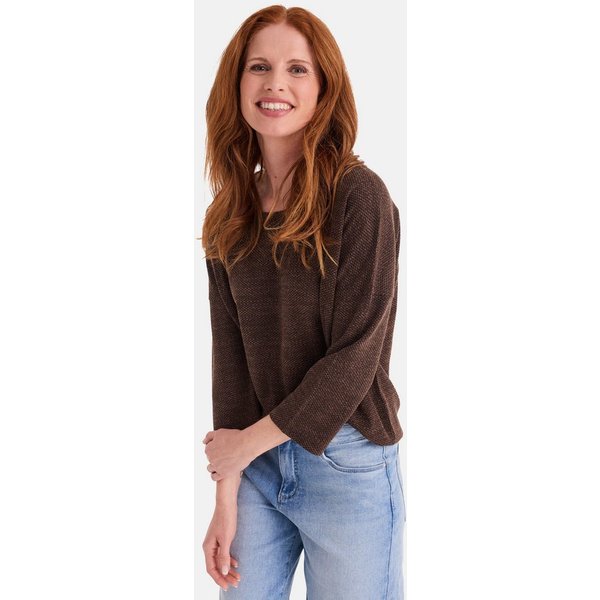 STOOKER WOMEN Strickpullover CARLY Strickpullover 3/4-Arm Strick-Pullover Rundhals für Damen