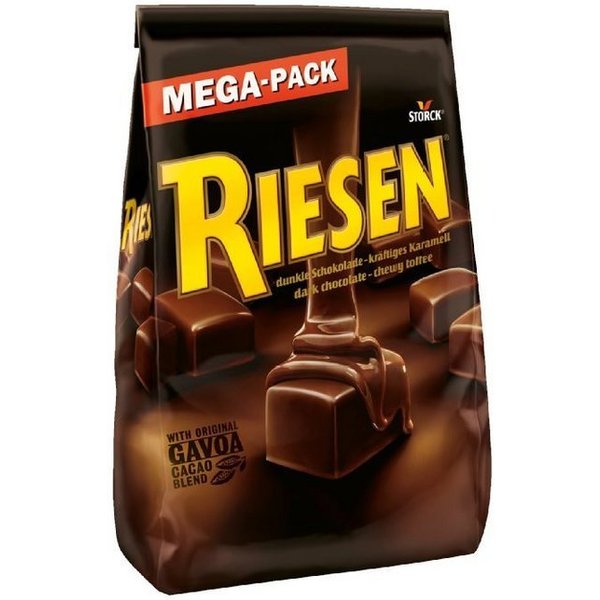 STORCK Süßigkeit, Storck Riesen Mega Pack Schokokaramell in kräftiger Schokolade 900g