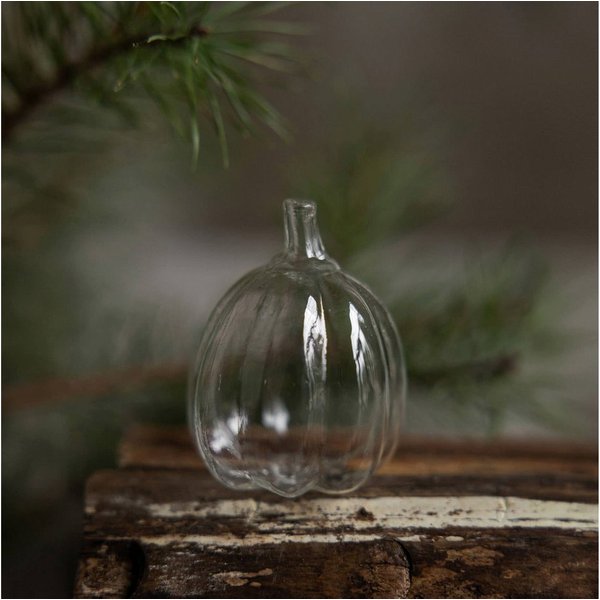 Storefactory Dekoobjekt Kürbis Edstorp aus Glas
