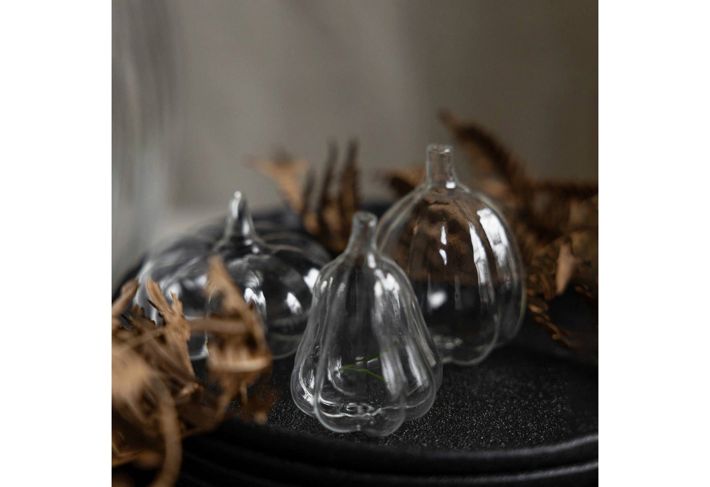 Storefactory Dekoobjekt Kürbis Edstorp aus Glas – Bild 2 von 4