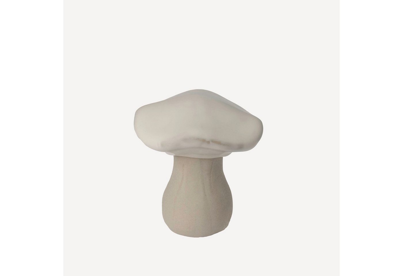 Storefactory Dekoobjekt Pilz Skogsryd Herbstdeko in grau weiß – Bild 4 von 4