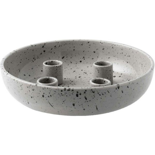 Storefactory Scandinavia Kerzenständer Kerzenhalter GRANHOLMEN natur, Ø 21 cm