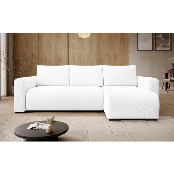storez24 Ecksofa Tally, mit Bettkasten und Schlaffunktion, L-Form, bequem
