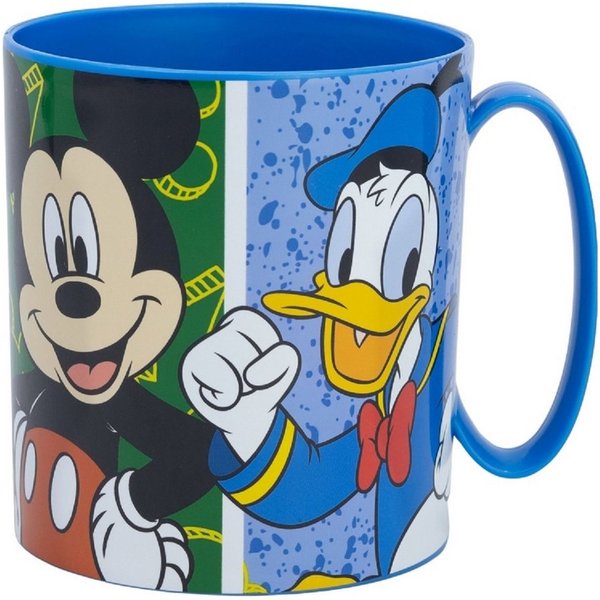 Storline Tasse Disney Mickey Mouse Becher Mikrowellengeeigneter 390 ml, Kunststoff