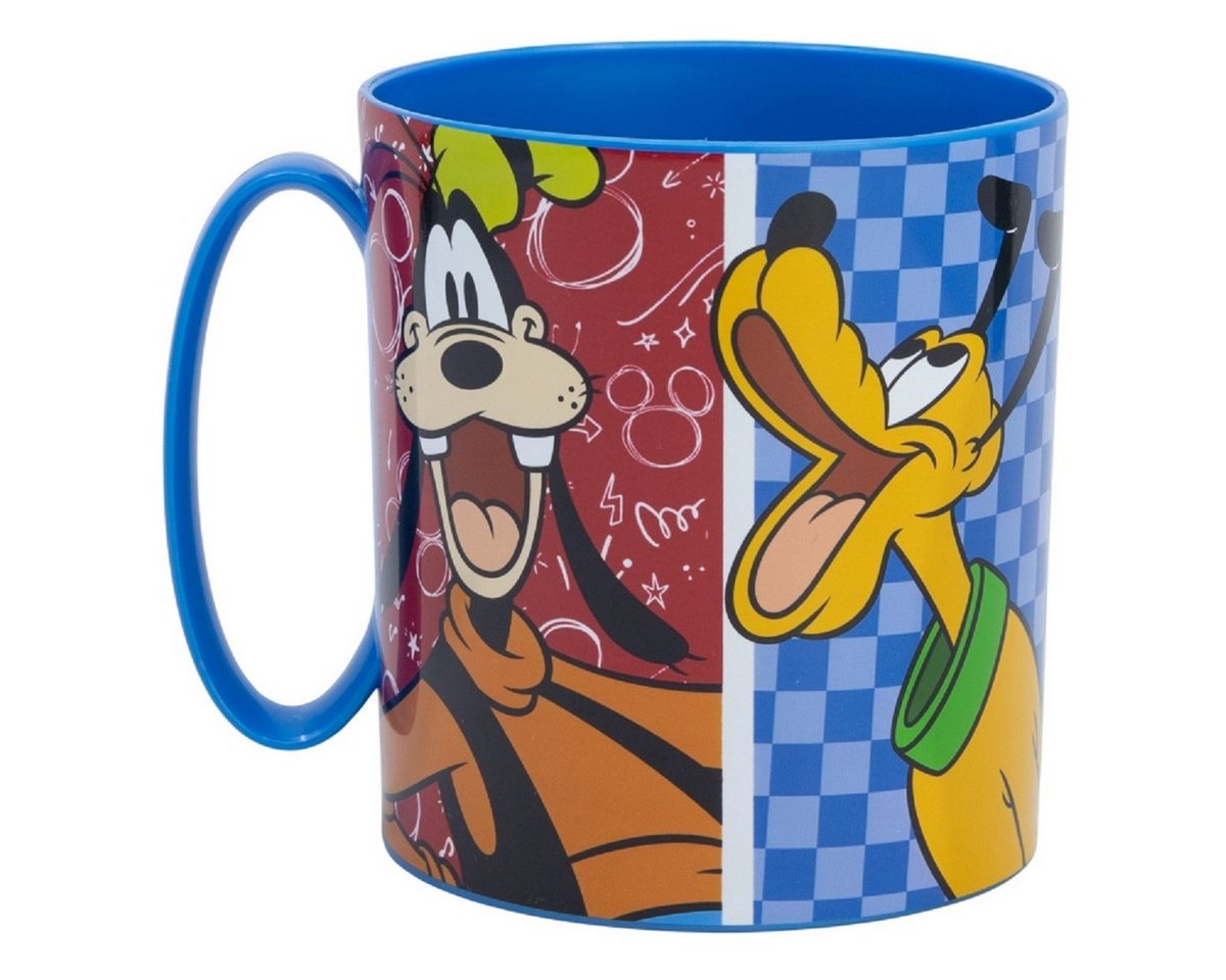 Storline Tasse Disney Mickey Mouse Becher Mikrowellengeeigneter 390 ml, Kunststoff – Bild 2 von 2
