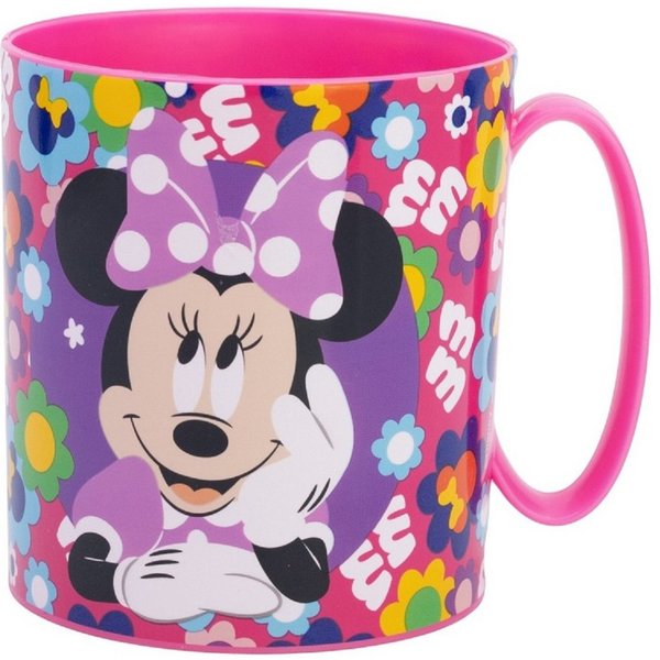 Storline Tasse Disney Minnie Mouse Becher Mikrowellengeeigneter 390 ml, Kunststoff
