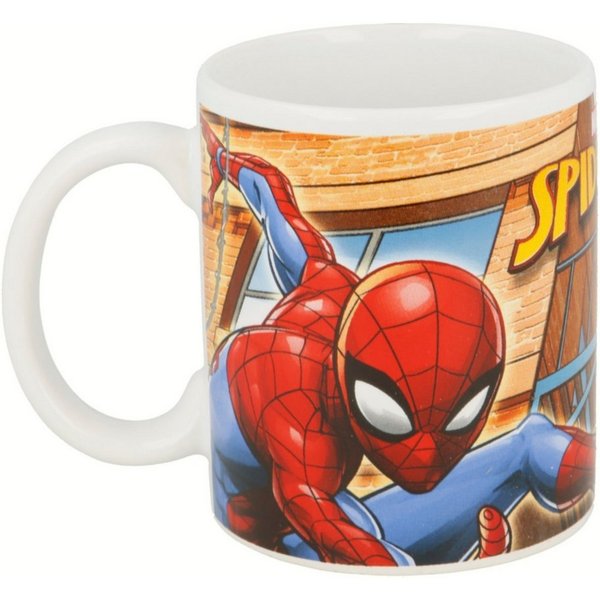 Storline Tasse Spiderman Tasse 325ml Keramikbecher Geschenkset Boy Icons, Keramik