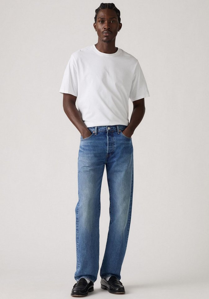 Levi's® Straight-Jeans 501 LEVI'S ORIGINAL mit Markenlabel – Bild 2 von 5