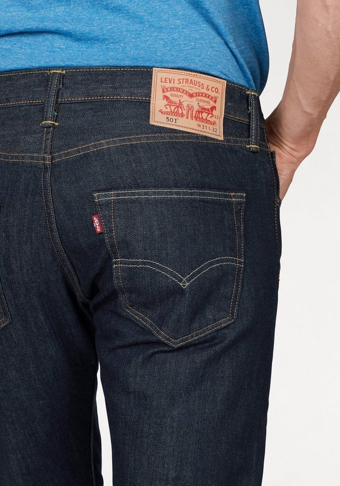 Levi's® Straight-Jeans 501 LEVI'S ORIGINAL mit Markenlabel – Bild 3 von 5