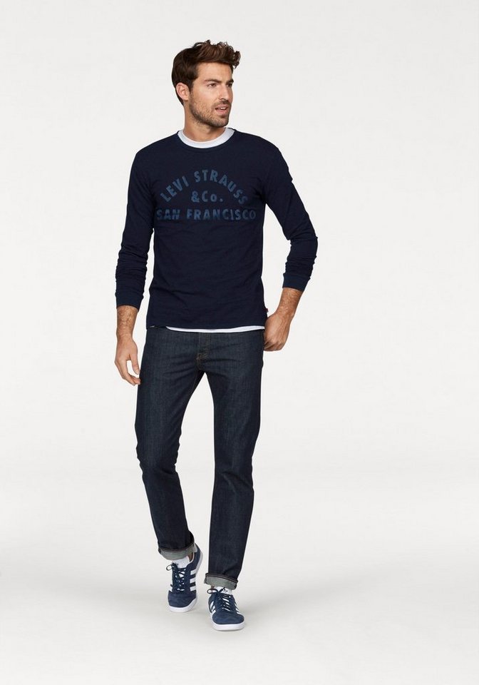 Levi's® Straight-Jeans 501 LEVI'S ORIGINAL mit Markenlabel – Bild 4 von 5
