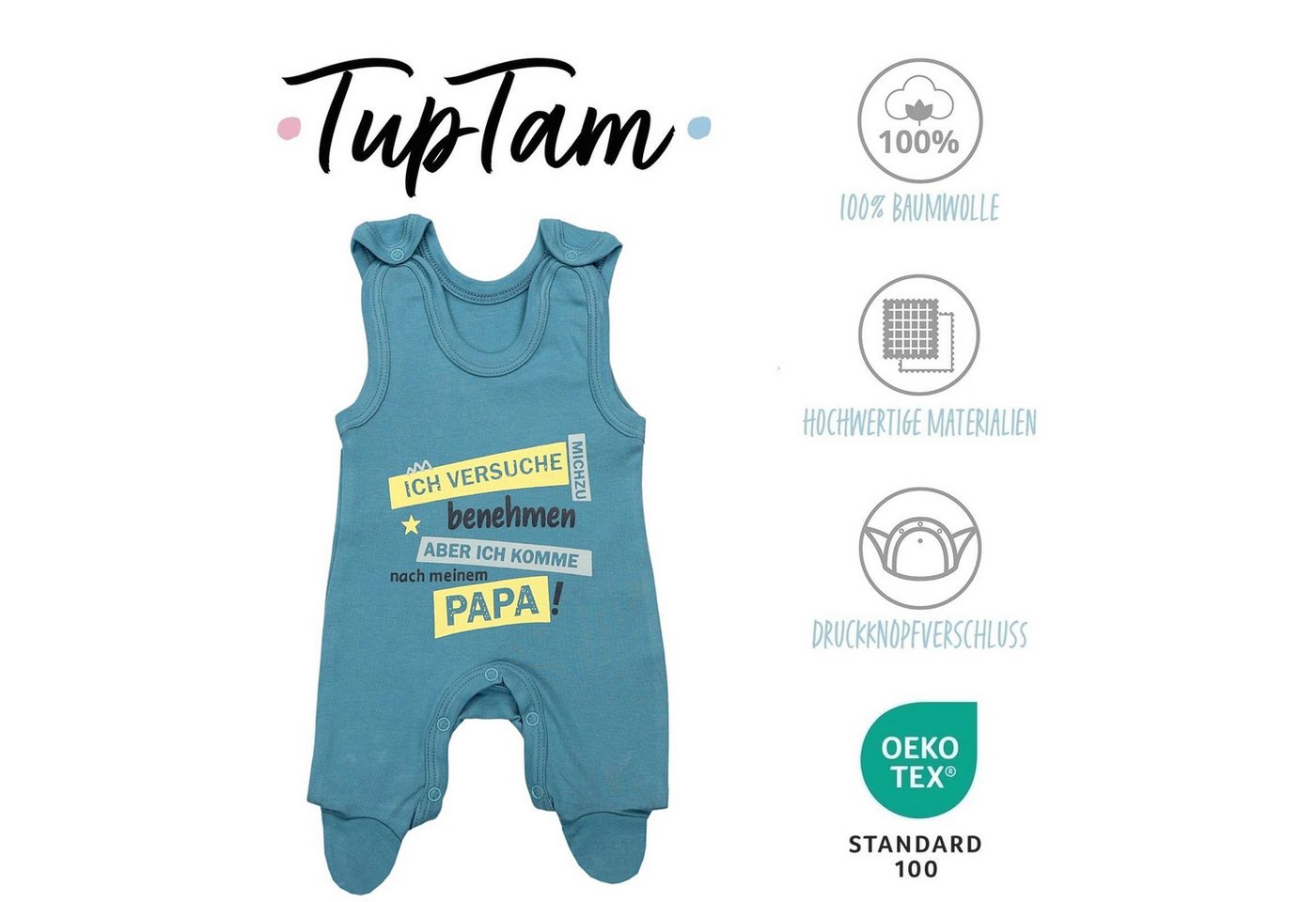 TupTam Strampler TupTam Unisex Baby Strampler – Bild 2 von 5