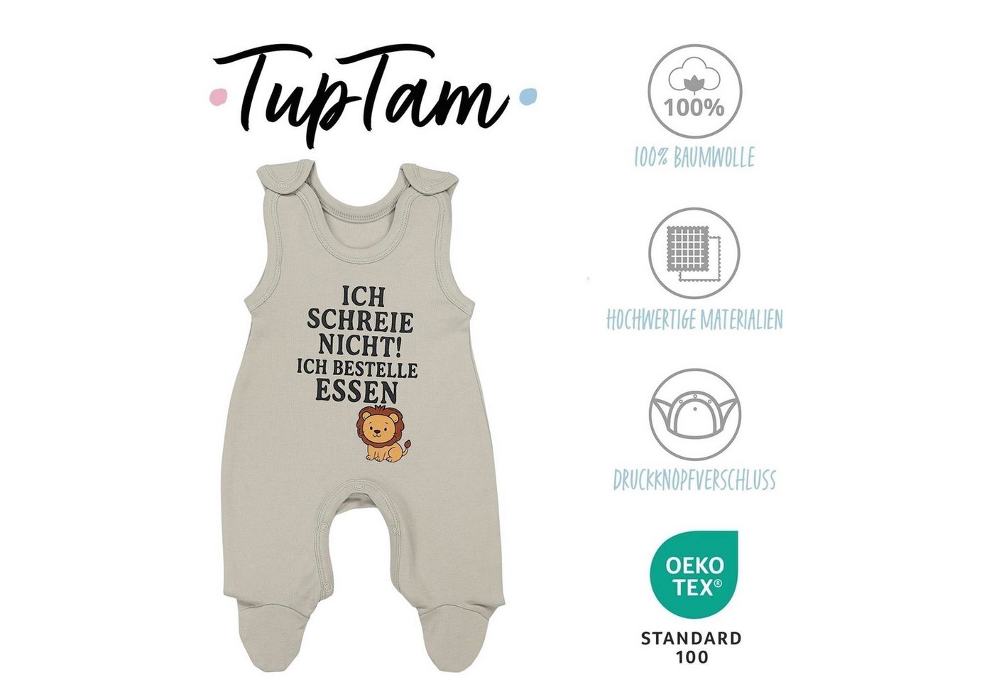 TupTam Strampler TupTam Unisex Baby Strampler – Bild 2 von 5