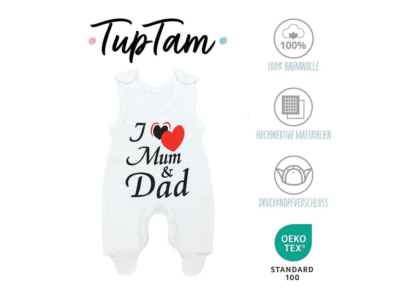 TupTam Strampler TupTam Unisex Baby Strampler – Bild 2 von 5