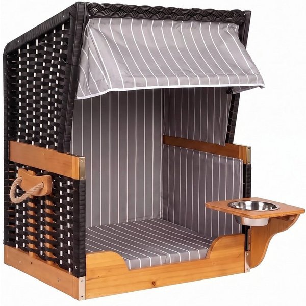 WebaVita Strandkorb Webavita Hundestrandkorb Lassie Mini, BxTxH: 56x45x74 cm
