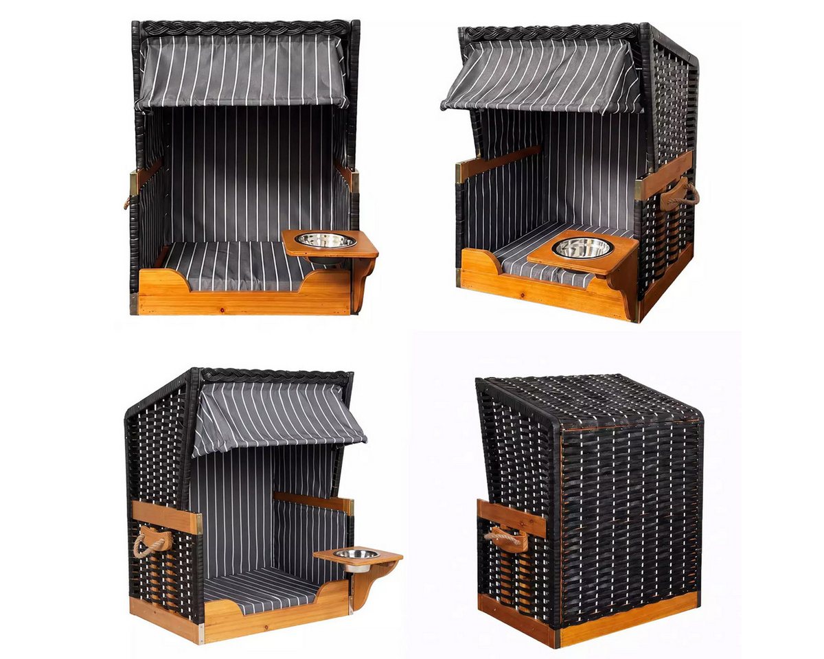 WebaVita Strandkorb Webavita Hundestrandkorb Lassie Mini, BxTxH: 56x45x74 cm – Bild 3 von 5