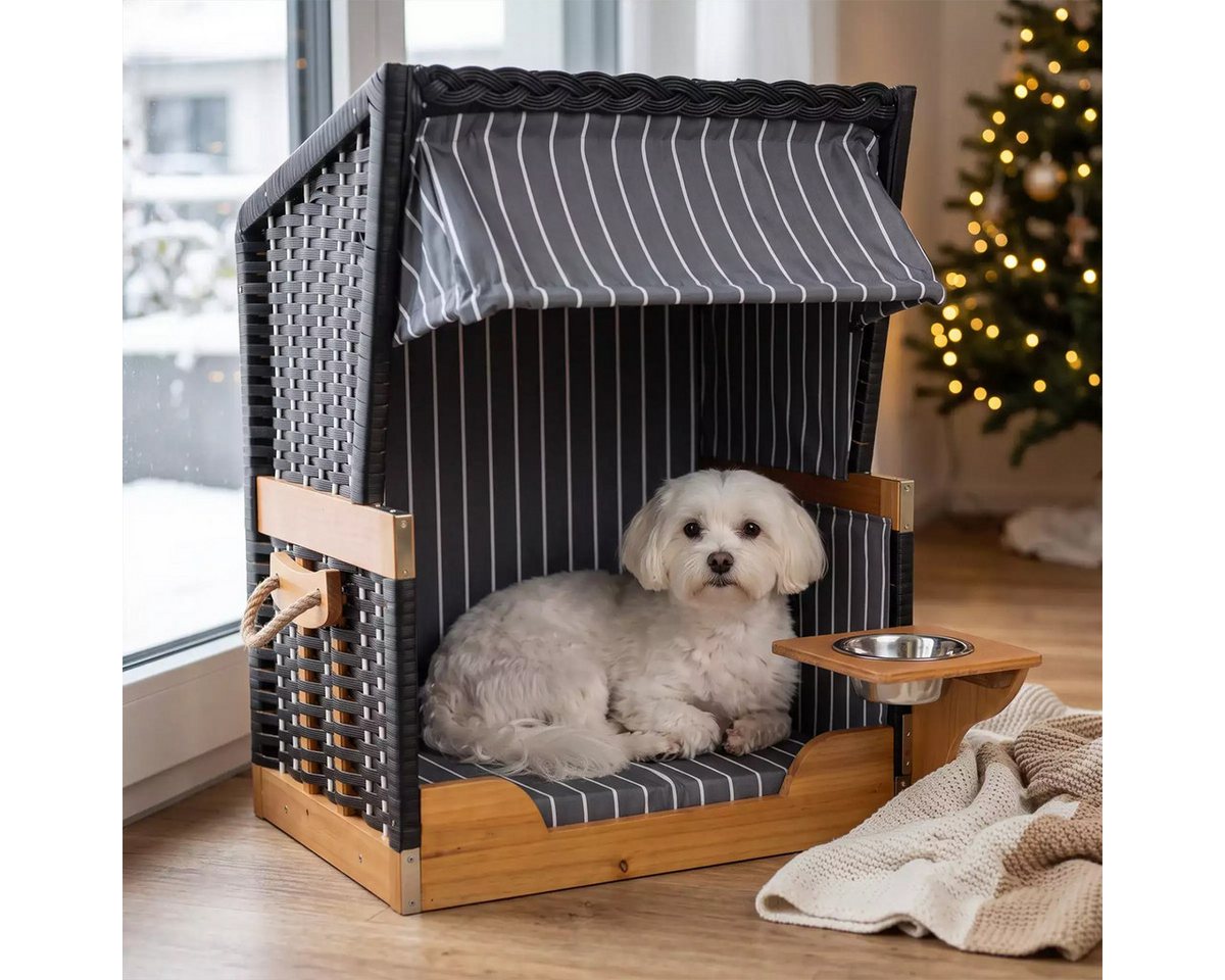 WebaVita Strandkorb Webavita Hundestrandkorb Lassie Mini, BxTxH: 56x45x74 cm – Bild 4 von 5