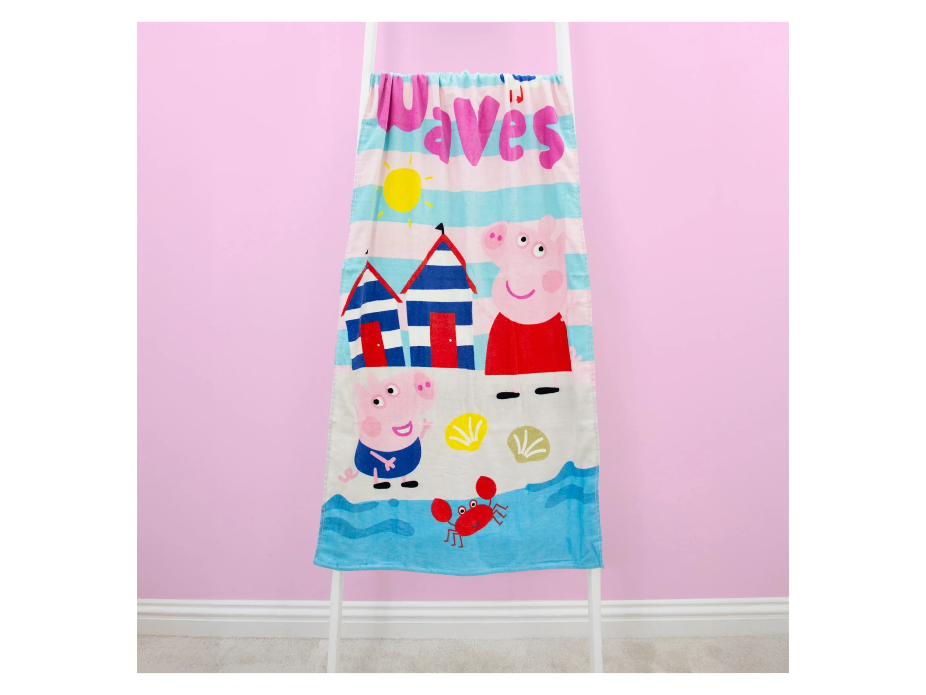 Strandtuch »Bluey« / »Peppa Pig« (Peppa Wutz) – Bild 2 von 4