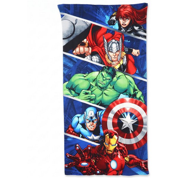 MARVEL Strandtuch Marvel Avengers Mikrofaser Strandtuch Badetuch Duschtuch XL 70x140 cm