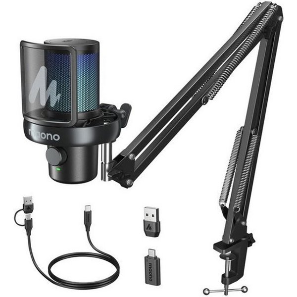 Maono Streaming-Mikrofon Maono DM40 S Pro USB Streaming Mikrofon