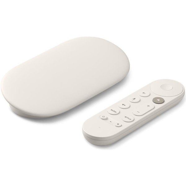 Google Streaming-Stick Google TV Streamer (4K) 32 GB, Porcelain