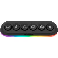 Streamplify HUB DECK 5, 4x USB 3.0, 1x USB 2.0, RGB, 12V, EU-Netzkabel - schwarz