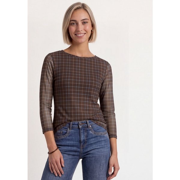 STREET ONE 3/4-Arm-Shirt mit 3/4 Ärmeln
