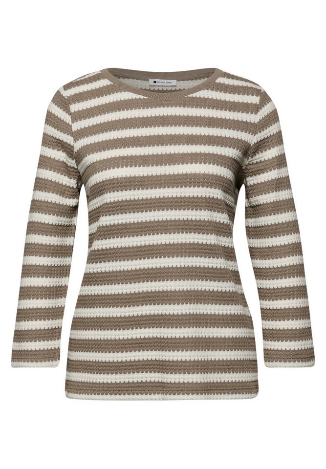 STREET ONE 3/4-Arm-Shirt mit U-Boot-Ausschnitt – Bild 5 von 5
