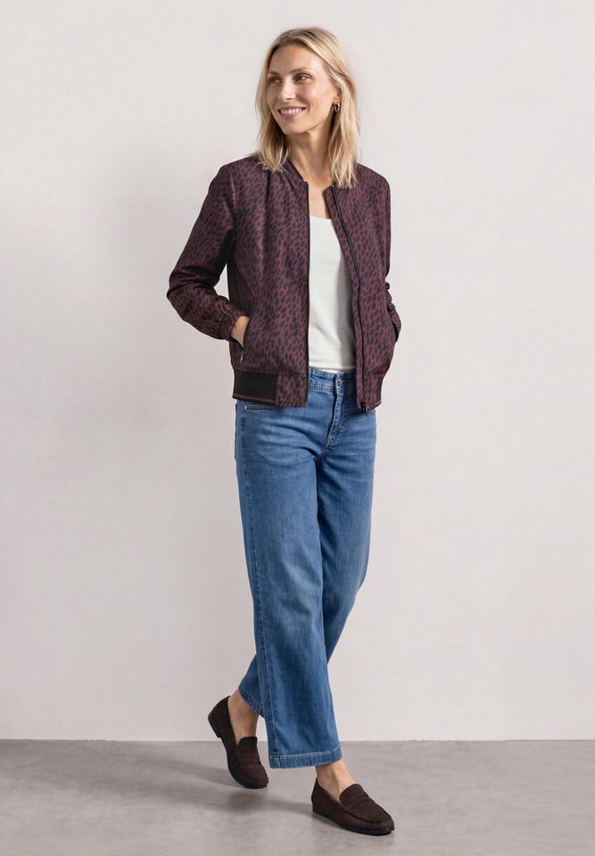STREET ONE Blouson mit allover Leoprint – Bild 3 von 5