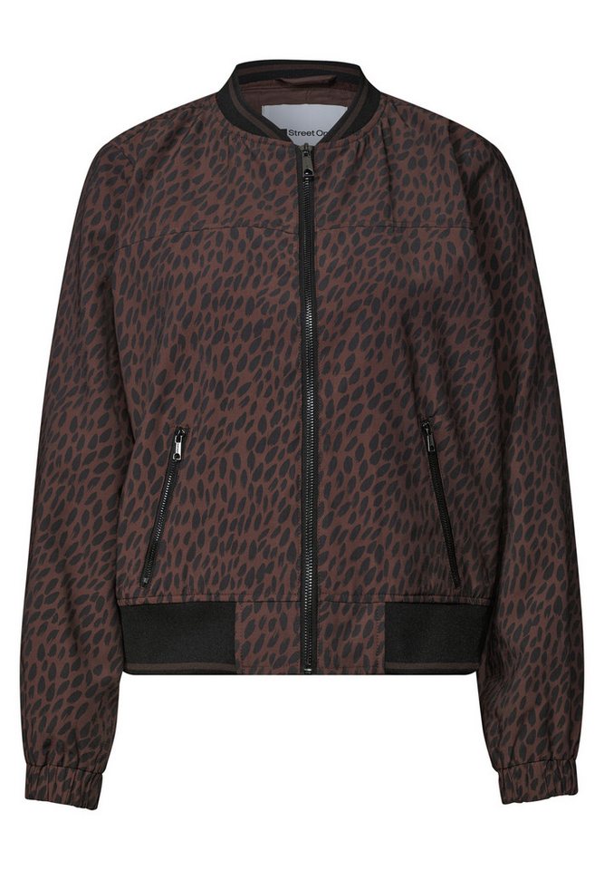 STREET ONE Blouson mit allover Leoprint – Bild 4 von 5