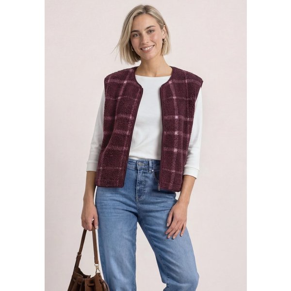 STREET ONE Cardigan mit Rundhalsausschnitt