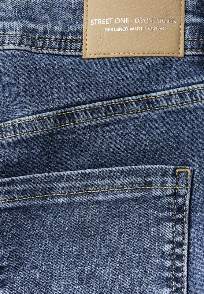 STREET ONE Comfort-fit-Jeans im elastischen Materialmix – Bild 4 von 5